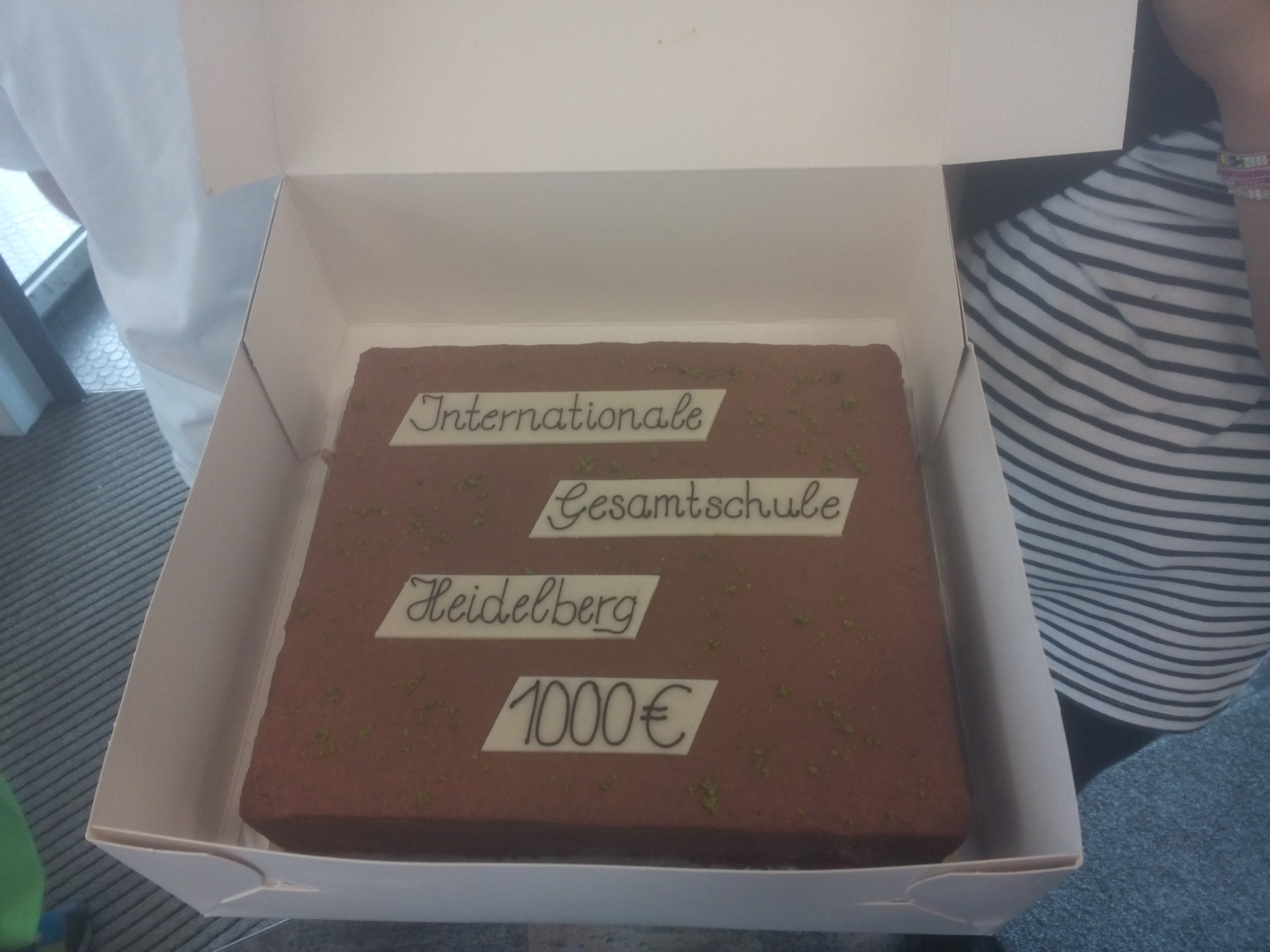 Geschenkkuchen zum Preis